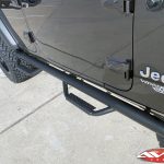 2020 Jeep JL wrangler 2.5" Lift DV8 Front bumper with winch 20x9 XD "FMJ" 35" A/T tire Nfab side steps