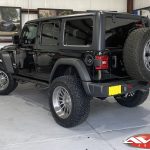 2020 Jeep JL DV8 Off-road front bumper N-Fab Side Steps 3.5" Rough Country Lift 20x10 Asanti "Workhorse" Wheels 35" Tires