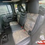 2020 Green Bronze JL Jeep Custom leather seats crocodile pattern