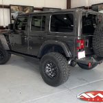 2020 Gray Rubicon JL2.5″ Mopar Jeep lift Fox Shocks 18x9 Fuel Offroad D716 "Covert" wheels 35" Toyo Open Country R/T tires