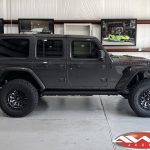2020 Gray Rubicon JL2.5″ Mopar Jeep lift Fox Shocks 18x9 Fuel Offroad D716 "Covert" wheels 35" Toyo Open Country R/T tires