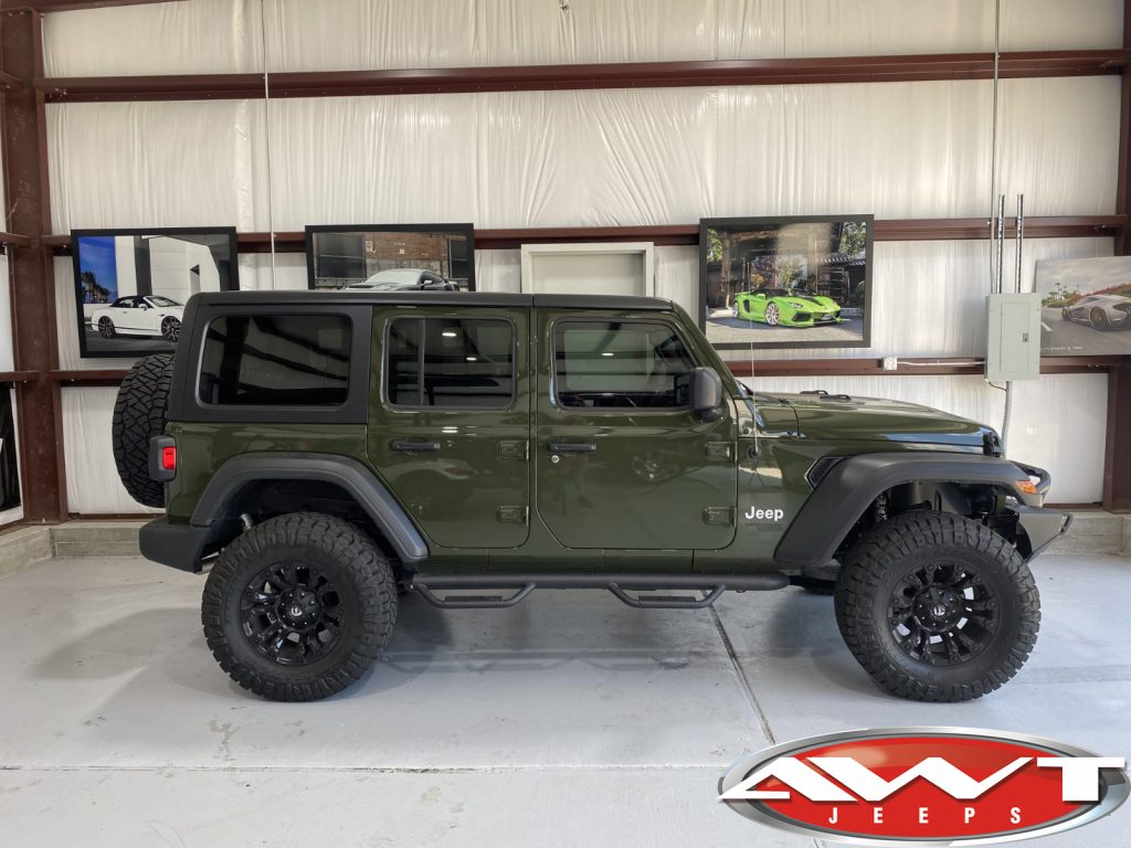 2020 sarge green jl jeep build