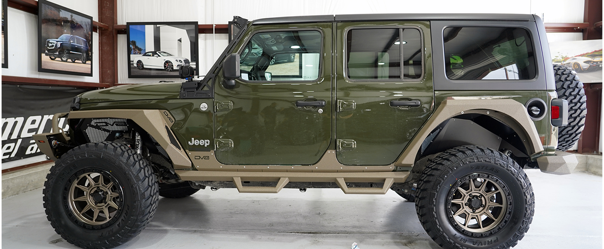 2020 Green and Bronze JL Jeep Build | AWT Jeep Edition