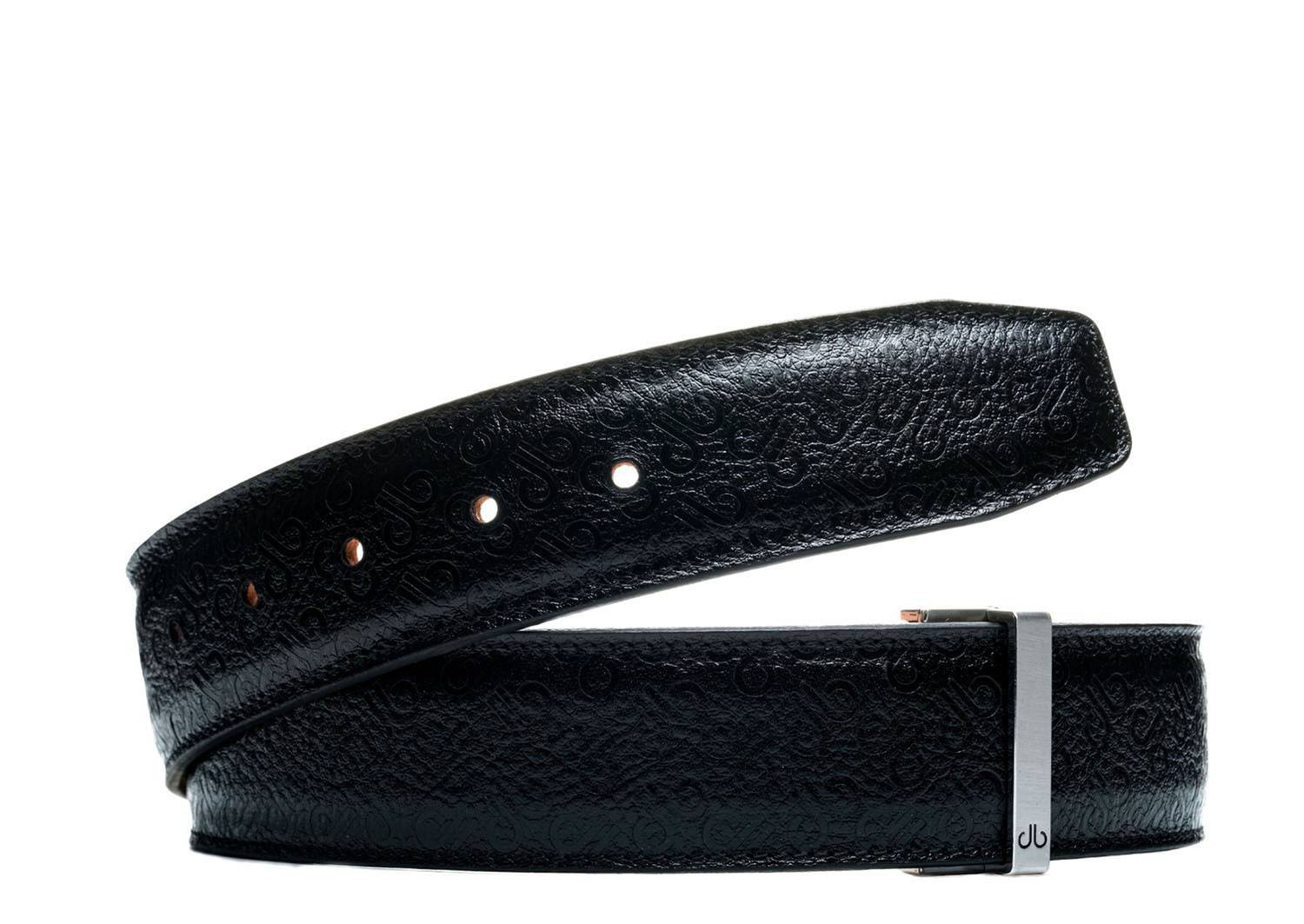 Plain Black Limited Edition Italian Leather 3