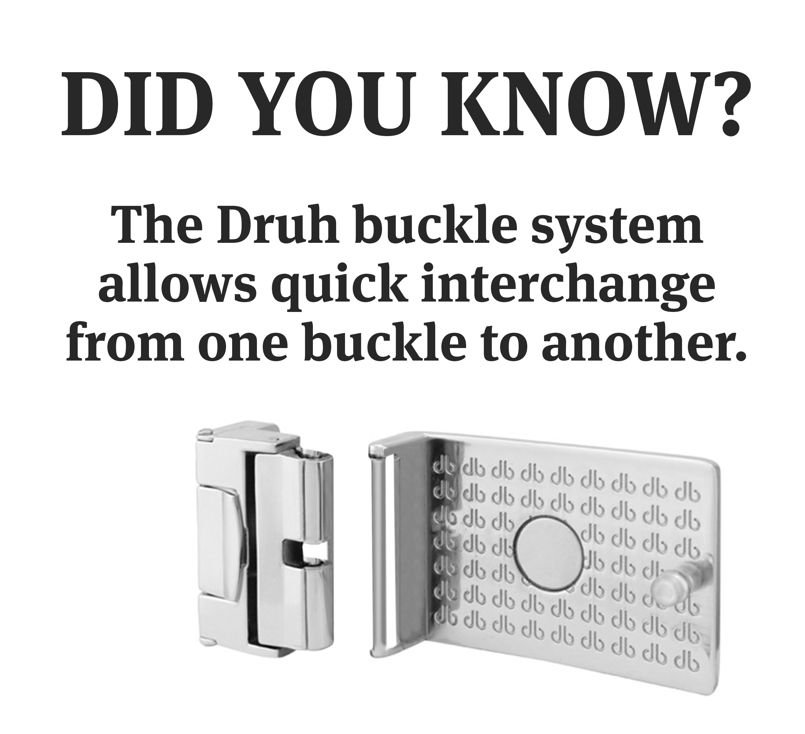 druh belts and buckles