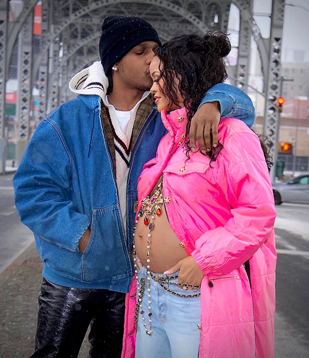 Rihanna and ASAP Rocky reveal Pregnancy