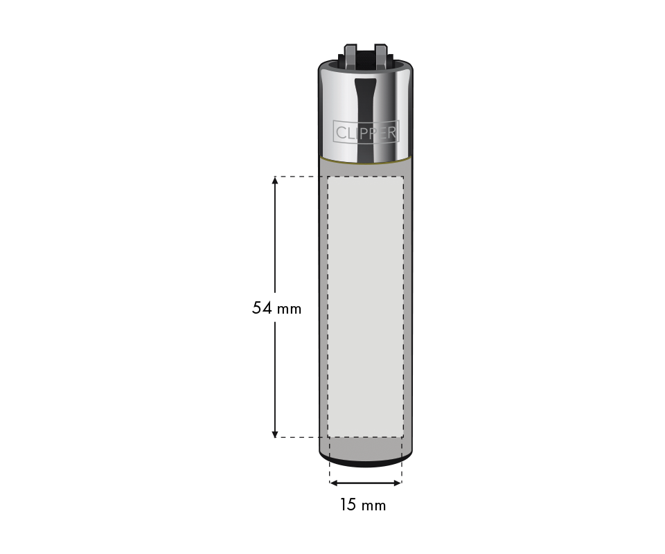 Briquet tout métal Clipper Maçonnique personnalisé initiales chez