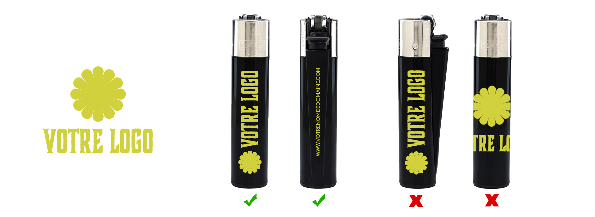 Clipper personnalisable – KUSHTOM