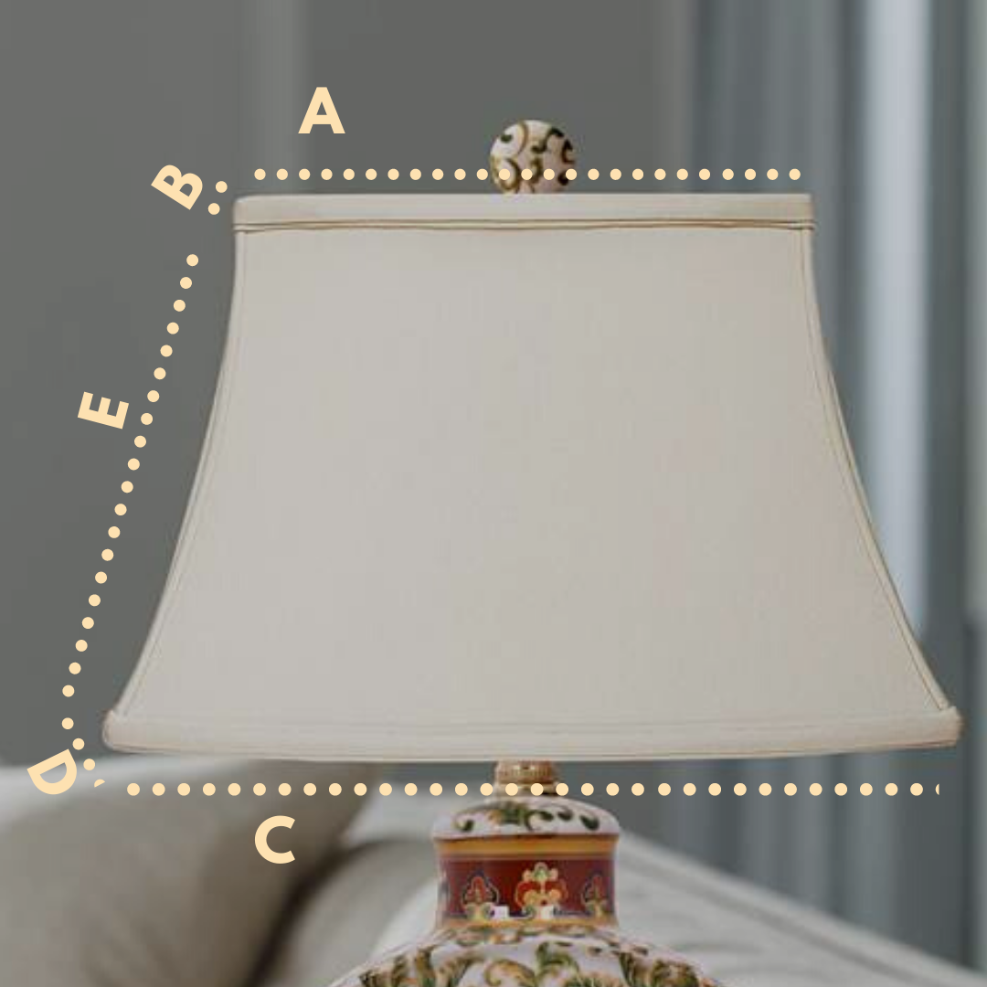 oriental lamp shade how to measure lampshade