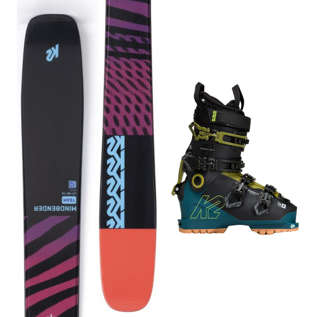 K2 Ski & Snowboard Sticker – Mountain Sports Vinyl Decal For Gear, 4" X 3.5" 3 thumbnail image