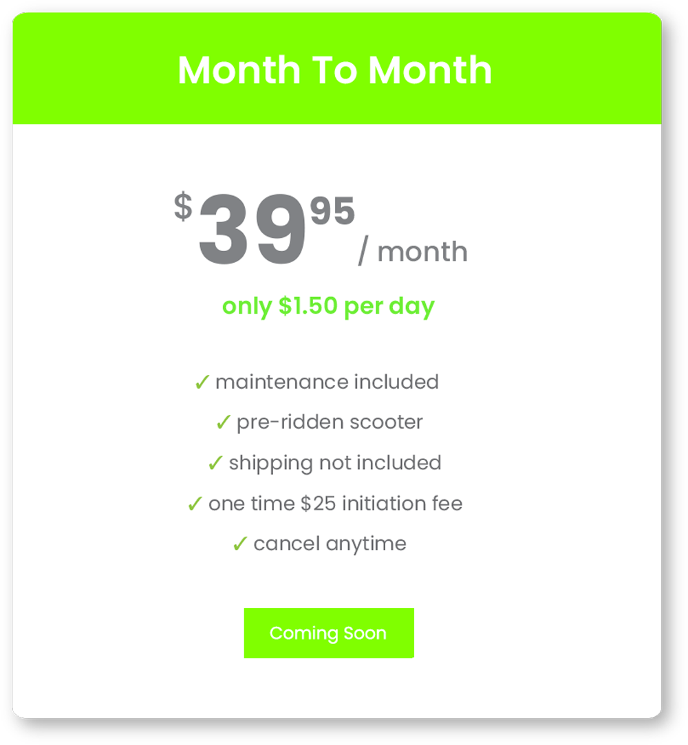 Vene Monthly Subscription