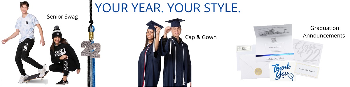 Herff Jones order your Cap & Gown and Graduation Announcements