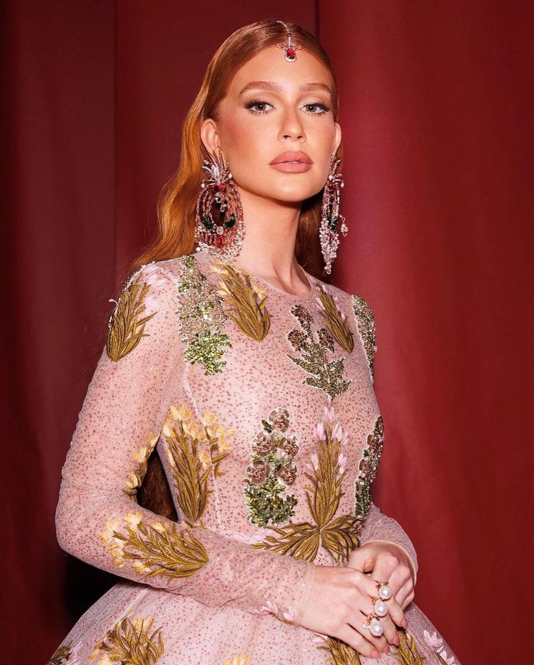 Marina Ruy Barbosa at nmacc ambani event