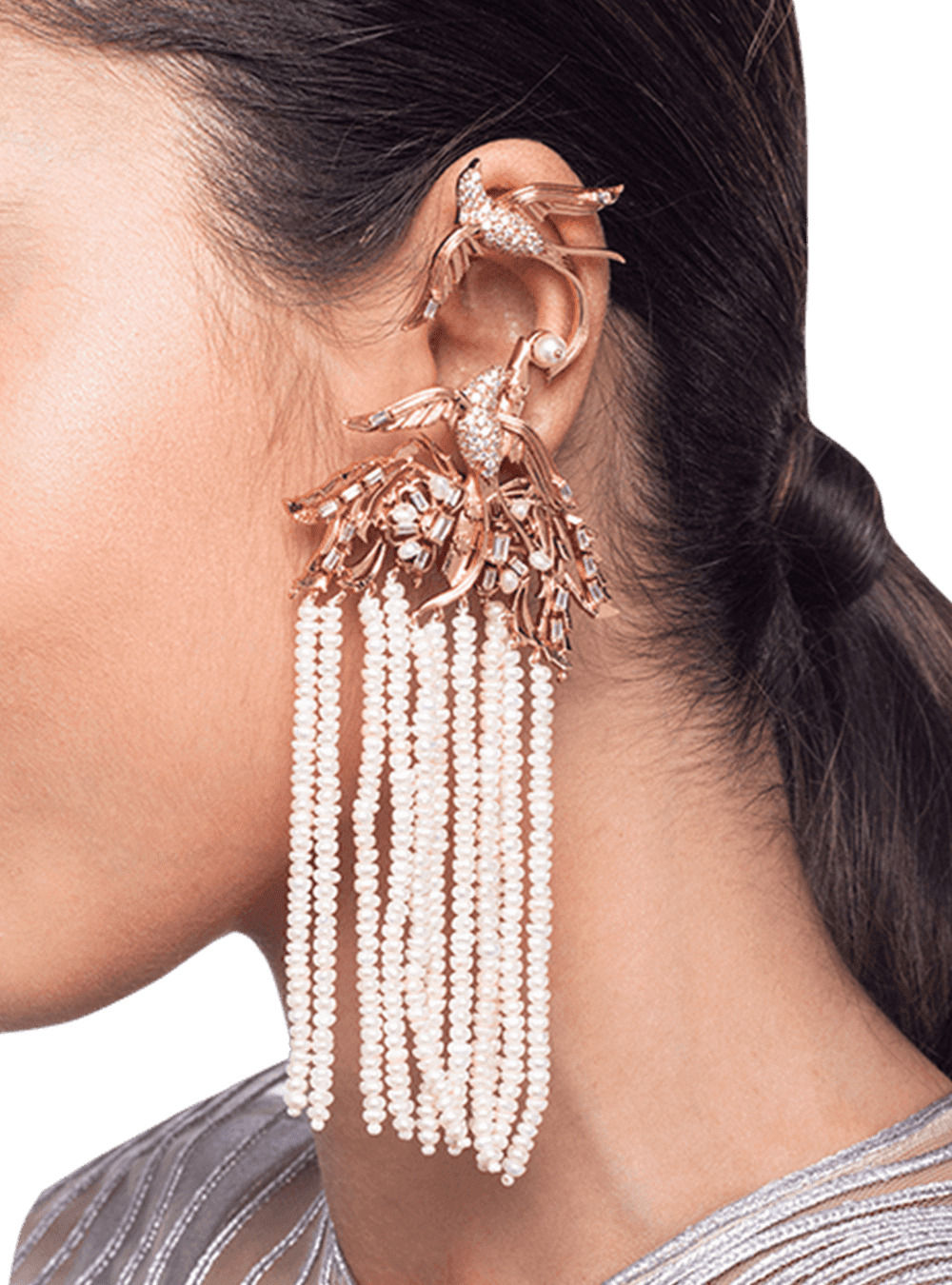Chandelier Ear Cuff Earrings