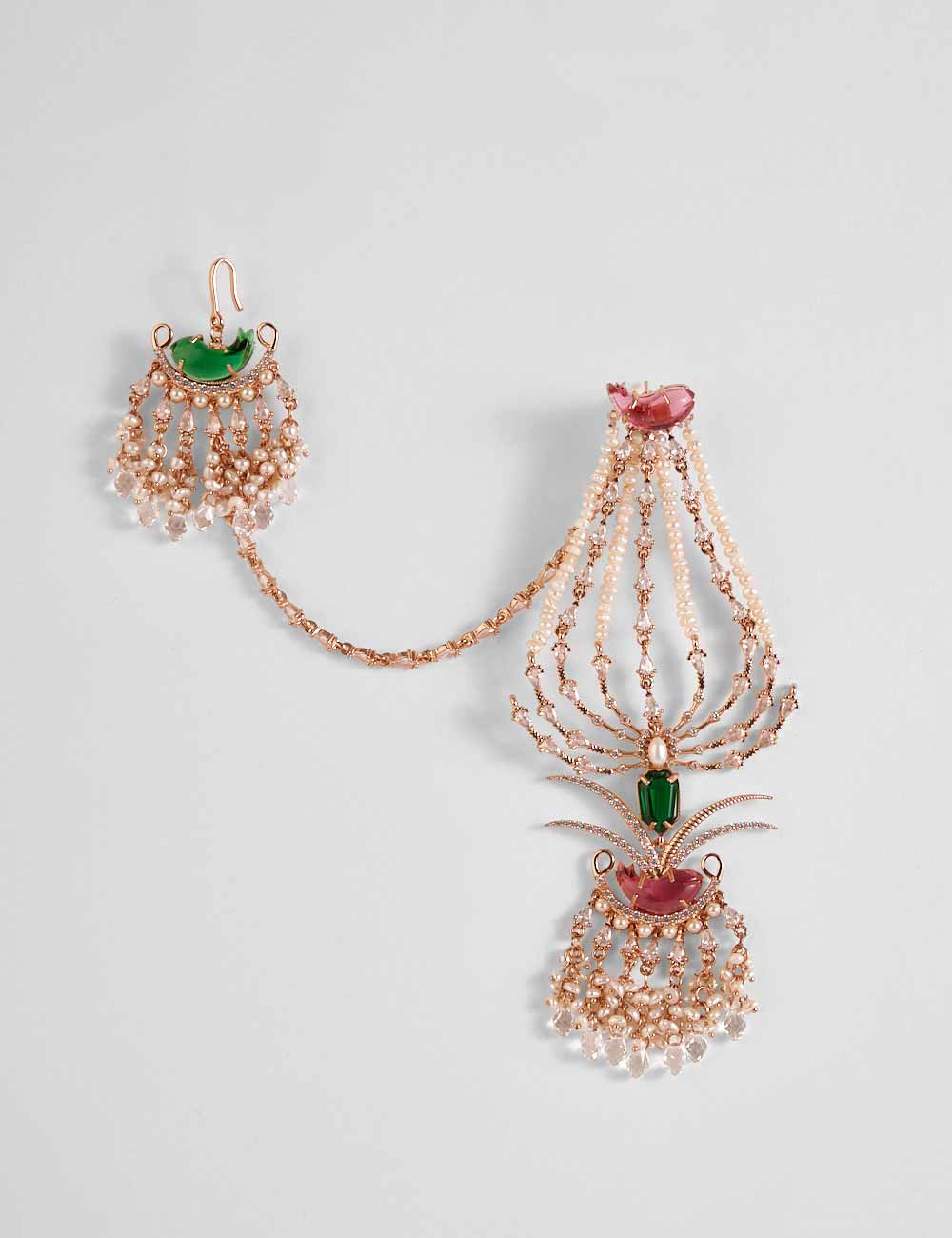 royal motif sahara earrings
