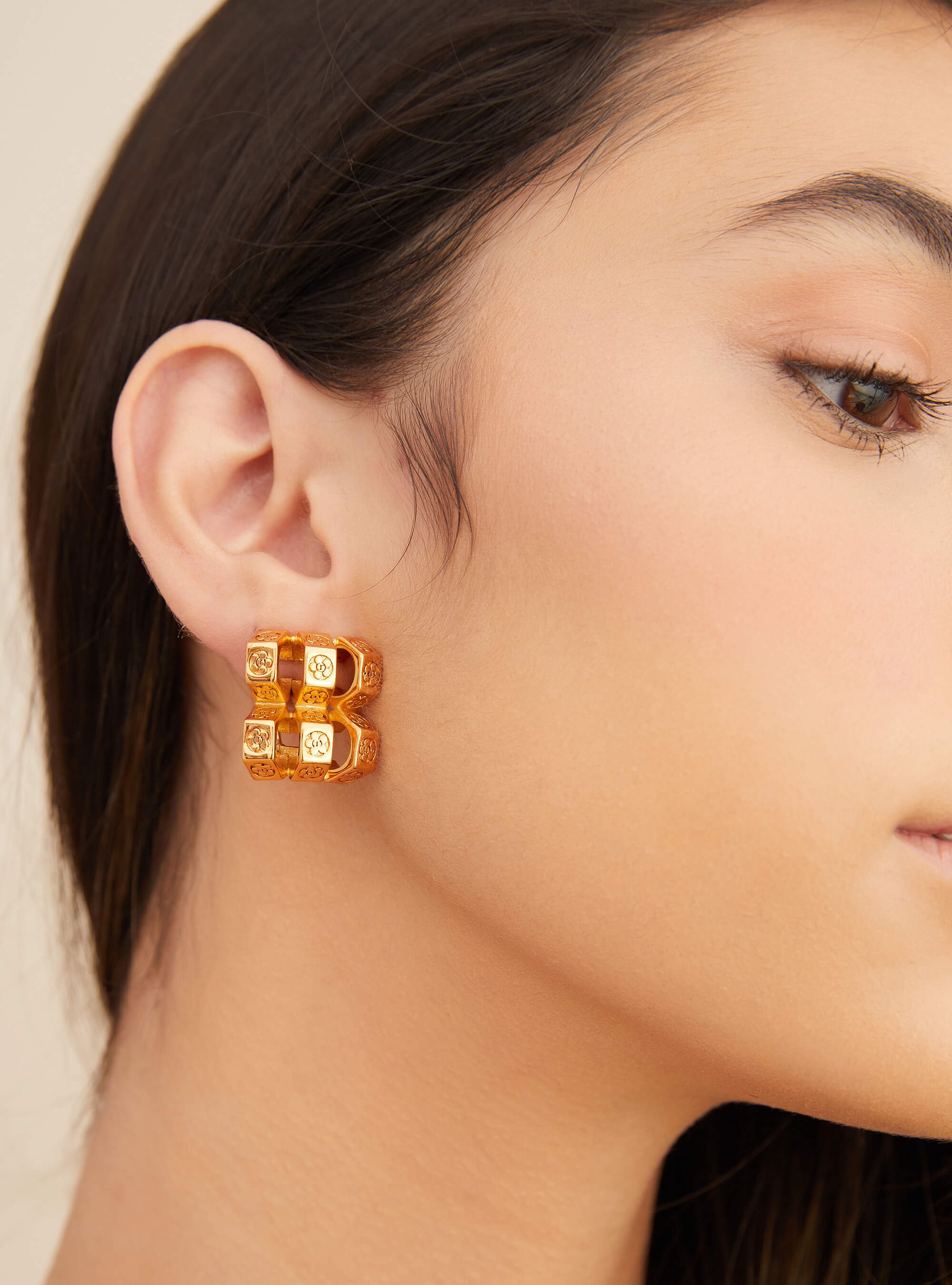 geometric earrings