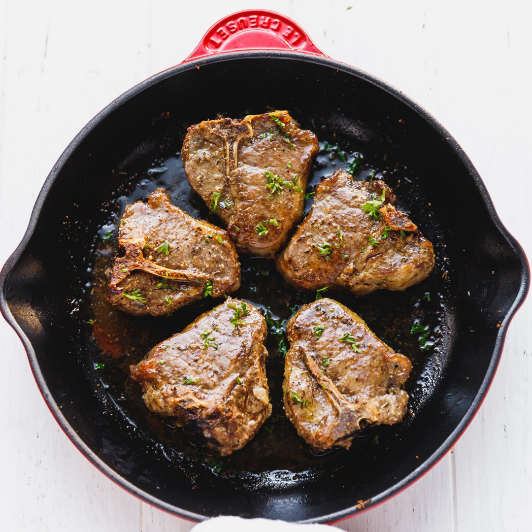 Sizzling Spicy Lamb Chops