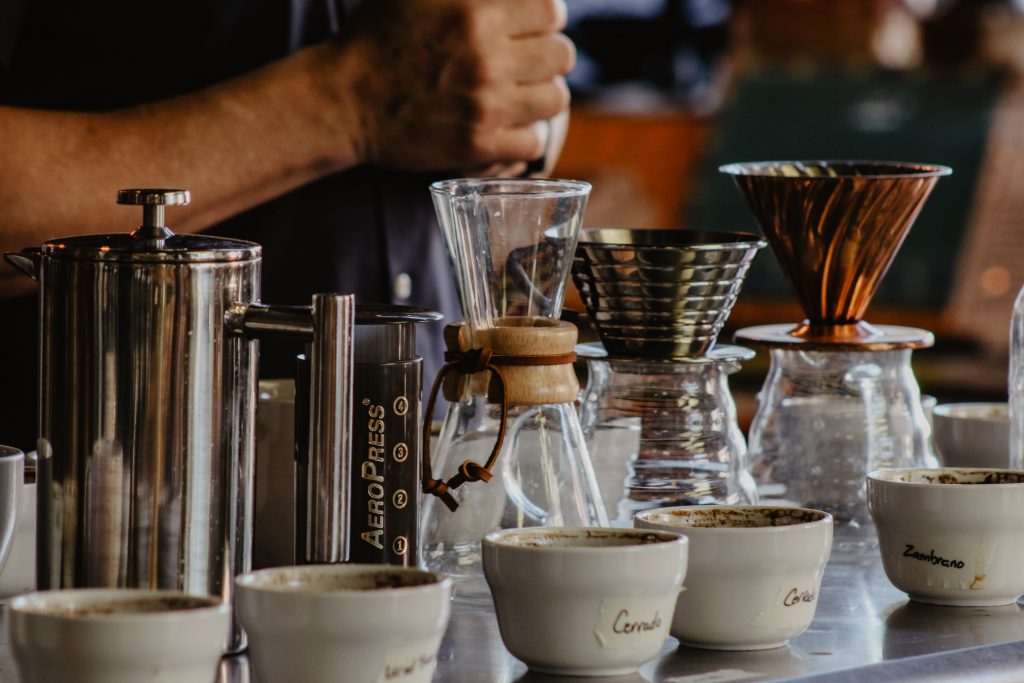 Cupping Pour Over Pour Over Kalita Chemex V-60