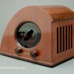 Climax Baby Rudy Art Deco Tube Radio 3