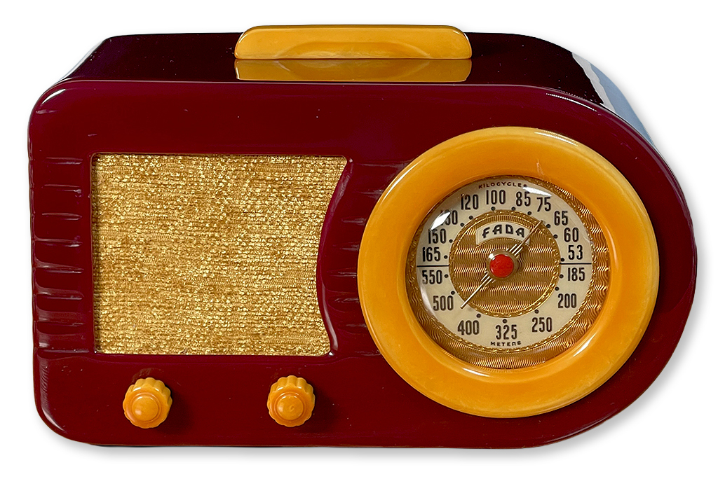 FADA 1000 Open Face Grille Catalin Radio- Maroon_Butterscotch FINAL 1a WEB