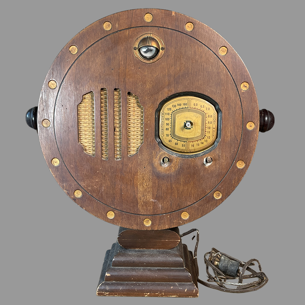 Antique Radio Symathetic Cabinet Restoration