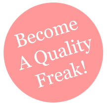 Quality Freak Button