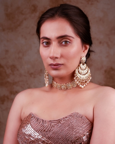 bridal jewellery for square face shape