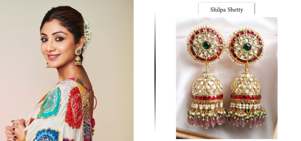 jhumka for round face shape