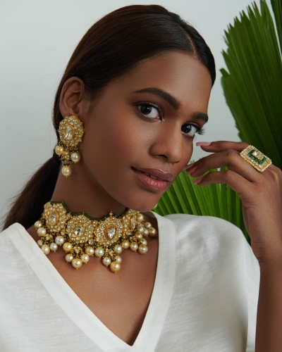 Darshi Polki Choker