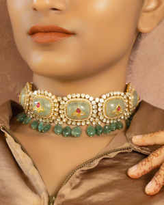 Polki Diamond Choker