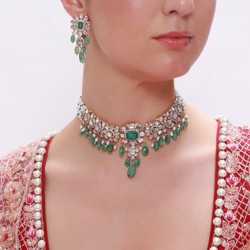 diamond necklace sets