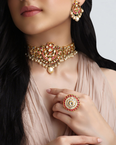 jadau necklace set