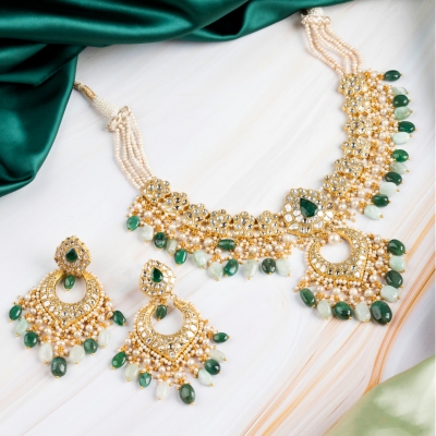 kundan vs polki jewellery