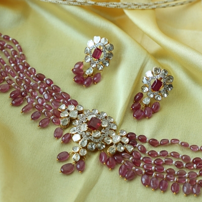 polki and kundan jewellery
