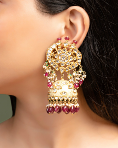 Classic Jadau Earrings