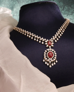 Layered Chain Necklace for Sweetheart Neckline