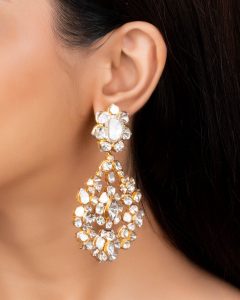 diamond earrings for long shape face