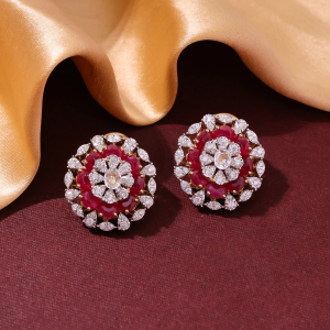 statement stud earrings