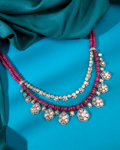 uncut diamond necklace meaning