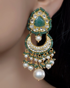 Earrings for Off-Shoulder Gown