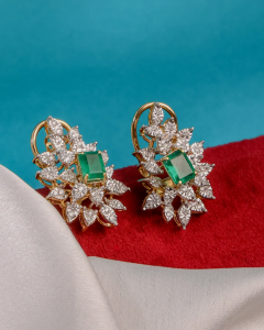 earrings for Strapless gown