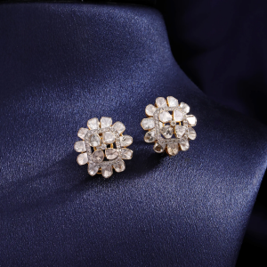 how to style diamond earrings