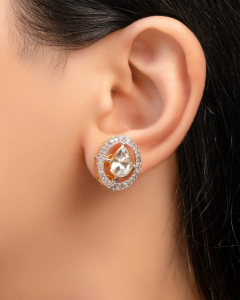 shop diamond stud earrings