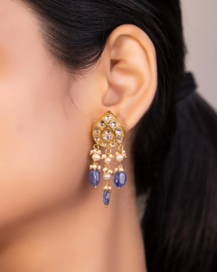 Earrings for Halter or High Neck Gown