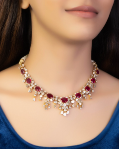 Ruby Necklace for Western outfit
