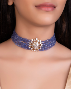 beaded choker for western outfit