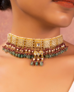 choker necklace for lehenga