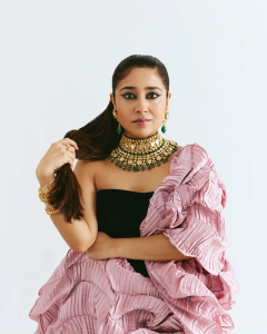 contemporary choker for bridal lehenga