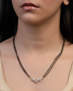 diamond mangalsutra