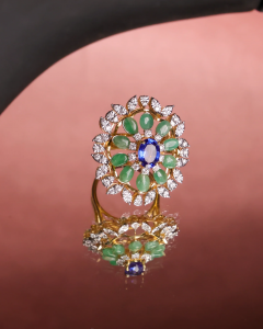 cocktail ring for pink dresses